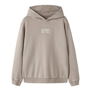 nameit Hoodie be brave be you - Vintage Khaki
