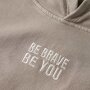 nameit Hoodie be brave be you - Vintage Khaki