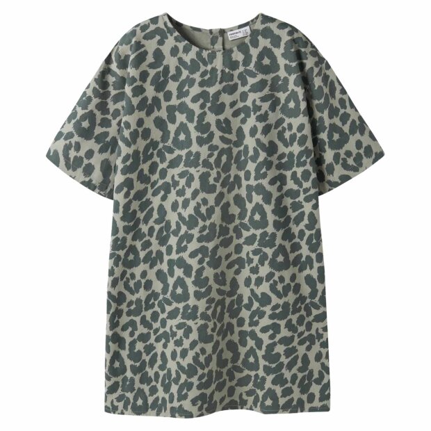 name it regular fit Kleid - Leopard Shadow URBAN CHIC