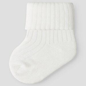 nameit baby rippstrick Socken - Cloud Dancer