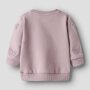 nameit angerauter Sweater - Schmetterlinge Dawn Pink