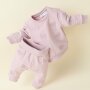 nameit angerauter Sweater - Schmetterlinge Dawn Pink
