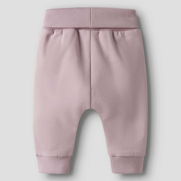 nameit angeraute Stoffhose - Schmetterlinge Dawn Pink