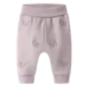 nameit angeraute Stoffhose - Schmetterlinge lilac marble