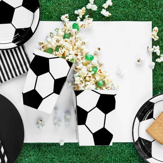Partydeco Dekorationsset  - Fußball (60-teilig)