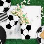 Partydeco Dekorationsset  - Fußball (60-teilig)