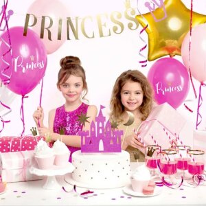 Partydeco Dekorationsset  - Princess (31-teilig)