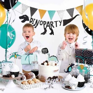Partydeco Dekorationsset  - Dinosaurier (39-teilig)