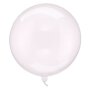 Partydeco Balloon Ballonkugel -  transparent rosa (HS)