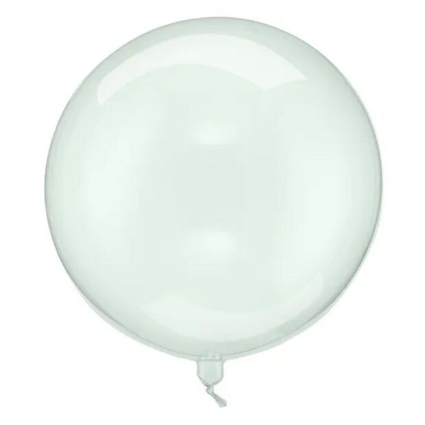 Partydeco Balloon Ballonkugel -  transparent grün (HS)