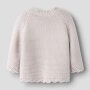 nameit Bio Baumwolle Strickjacke - Lilac Marble