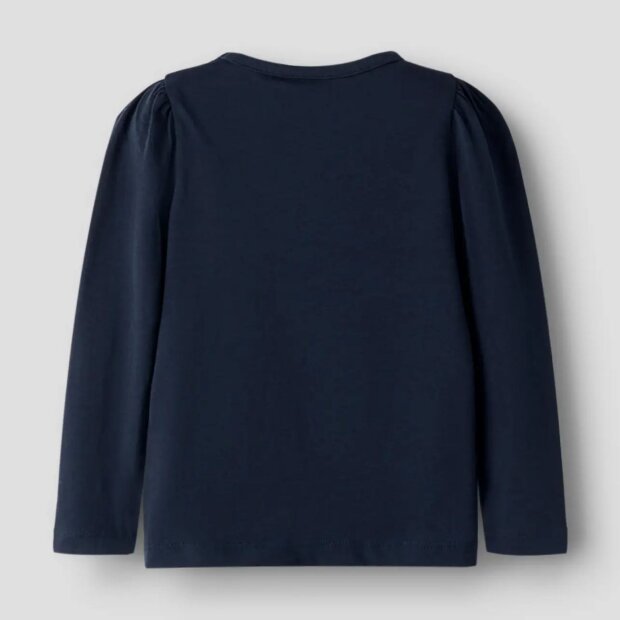 nameit langarm Bio-Baumwoll Oberteil Einhorn - Navy Blazer