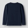 nameit langarm Bio-Baumwoll Oberteil Einhorn - Navy Blazer
