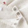 name it Bio Baumwoll Kleid - Peyote Melange