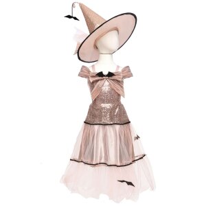 Great Pretenders Glamouröses Hexenkleid mit Hut