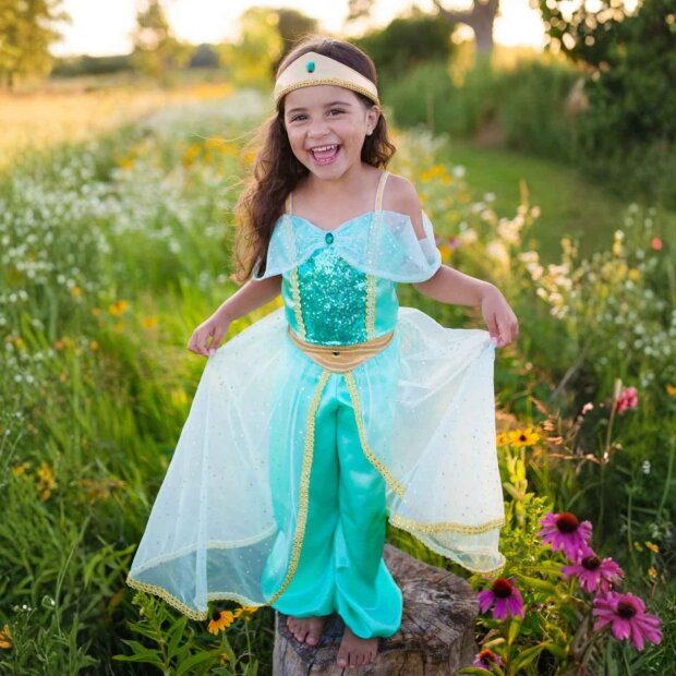 Great Pretenders Set - Arabian Prinzessin Kleid mit Krone