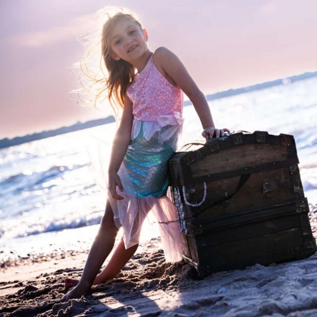Great Pretenders Kleid - Mysty die Meerjungfrau Pink