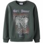 nameit angerautes Sweatshirt - Leopard urban chic