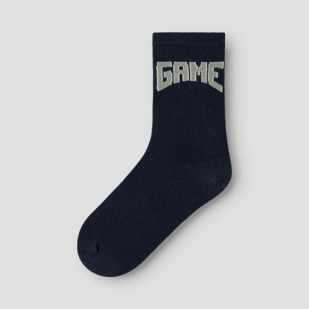 name it 5er Set Socken - grey melange