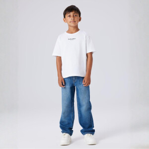 name it straight fit Jeans - medium blue denim