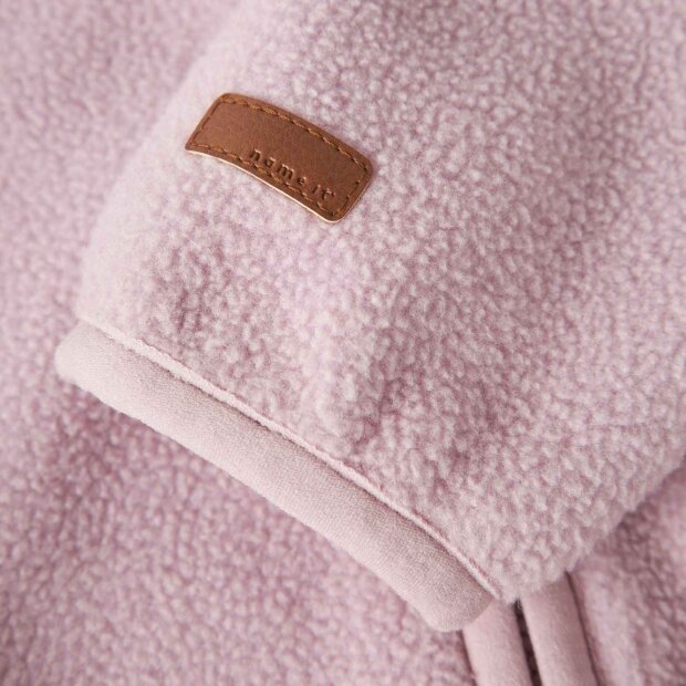 name it Fleece Jacke mit Öhrchen - Keepsake Lilac