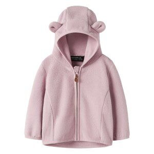 name it Fleece Jacke mit Öhrchen - Keepsake Lilac