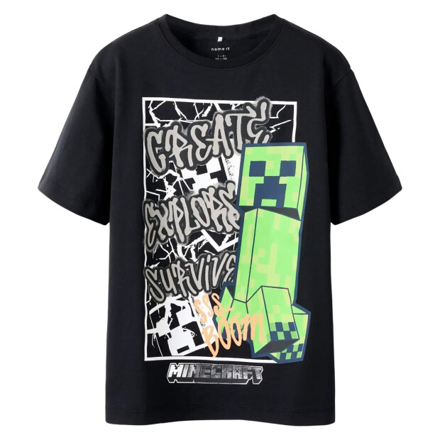 name it regular T-Shirt - MINECRAFT black