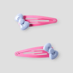 name it 2er-Pack Haarclip Schleife - Strawberry Moon