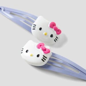 name it 2er-Pack Haarclip Hello Kitty - Purple Impression