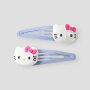 name it 2er-Pack Haarclip Hello Kitty - Purple Impression