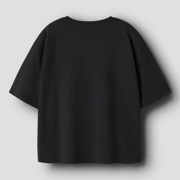 name it Bio- Baumwoll T-Shirt - black soul