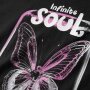 name it Bio- Baumwoll T-Shirt - black soul