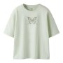 name it Bio- Baumwoll T-Shirt -  Pale Aqua Butterfly
