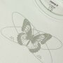 name it Bio- Baumwoll T-Shirt -  Pale Aqua Butterfly