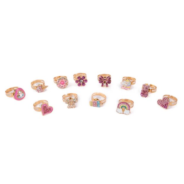 Great Pretenders Dreh-Ring Spinner Glitzer sortiert