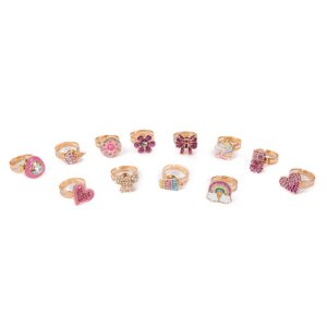 Great Pretenders Dreh-Ring Spinner Glitzer sortiert