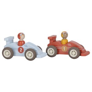 Little Dutch Holz Pullback Rennwagen - essentials