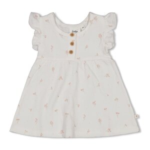 Feetje Kleid Knitter  - Delicate Flower natur