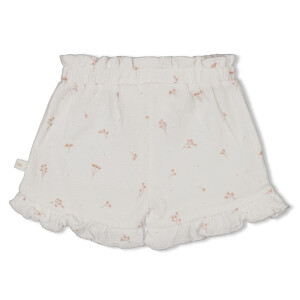 Feetje Short Knitter Rüschen - Delicate Flower Natur