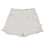 Feetje Short Knitter Rüschen - Delicate Flower Natur
