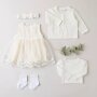 name it Bio Baumwoll Strickjacke - cloud dancer