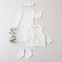 name it Bio Baumwoll Strickjacke - cloud dancer