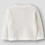 name it Bio Baumwoll Strickjacke - cloud dancer