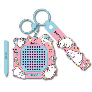 iTotal Schlüsselanhänger Magnet Puzzle - Einhorn