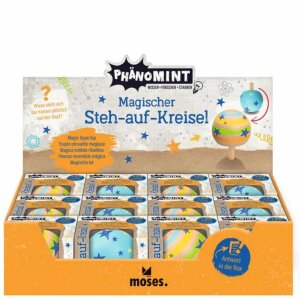moses PhänoMINT Magischer Steh-auf-Kreisel - sortiert