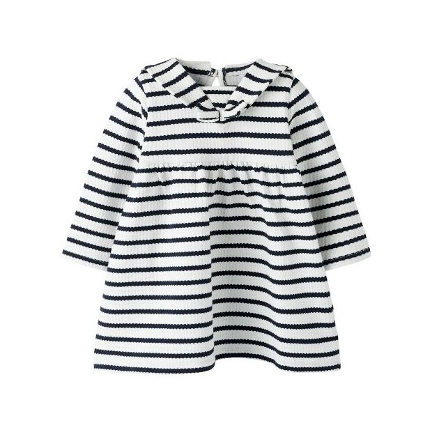 nameit Baby Kleid Matrose blau weiß
