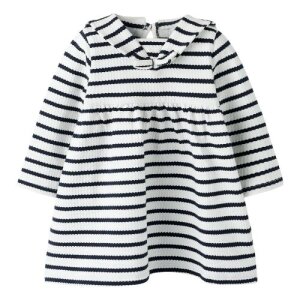 nameit Baby Kleid Matrose blau weiß