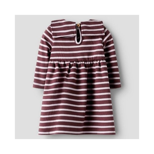 nameit Baby Kleid Matrose weinrot rosa