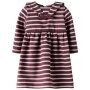 nameit Baby Kleid Matrose weinrot rosa