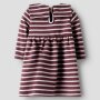 nameit Baby Kleid Matrose weinrot rosa